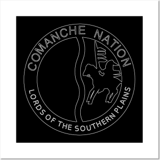 Comanche Nation flag Posters and Art